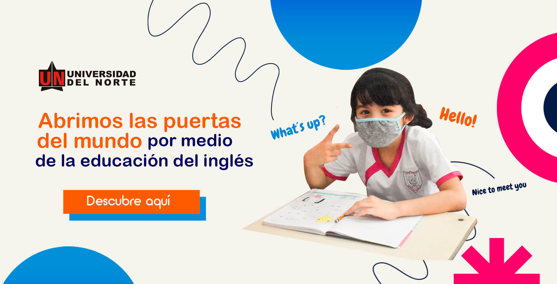 Abrimos las puertas del mundo por medio de la educación del inglés