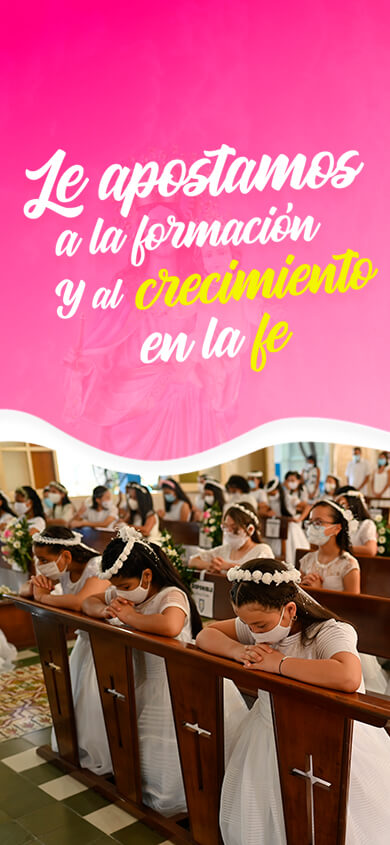 Le apostamos a la formación y al crecimiento en la fe